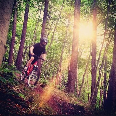 Cunts on a bike.