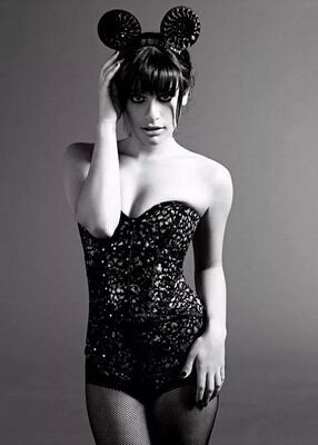 I let go of fear and  the peace came quickly - Lea Michele