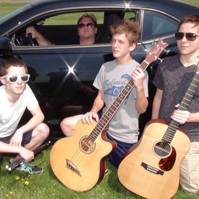 We are a group of teen musicians. We cover music from new country, '80's rock, oldies and pop . We also write and record our own music.