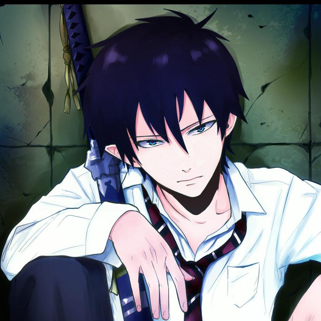 crazybluedemon's profile picture. i'm rin i don't think i have to put much in here cuz there's not not much you need to know except that I'm the son of Satan  #single now looking