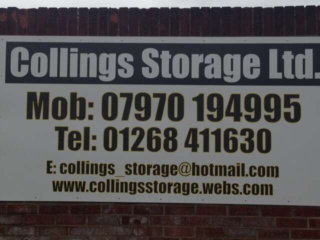 24 Hours secure self storage containers next to Laindon Station. 

Established in 1988. 

Contact: collings_storage@hotmail.com