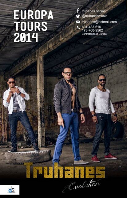 @Gustavotruhanes, @Emmanuelths y @dalvertruhanes  son los nombres que dan forma a la agrupación de bachata urbana momento “TRUHANES”