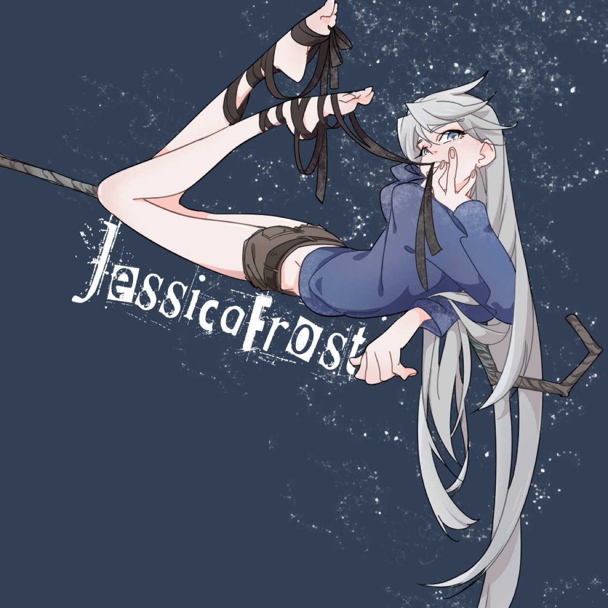 Hey, I'm Jessica. Jessica Frost. *smirks* Wait... You can see me?! #RP #Single