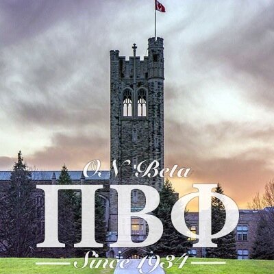 The Ontario Beta Chapter of Pi Beta Phi at the University of Western Ontario
ΠBΦ ➹