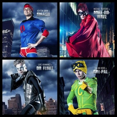 Smash, Mike-Ro-Wave, Dr Fluke and CalPal here trying to make the world a better place