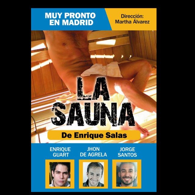 Obra de Micro Teatro. Para MADRID, Escrita por @salas_enrique • Actuan: @enriqueguart @jhondeagrela y @megeorgesantos