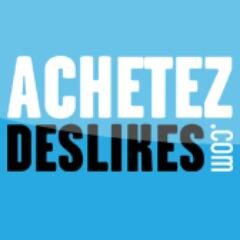 Achetezdeslikes's profile picture. Booster votre notoriété, votre trafic et votre chiffre d'affaire en achetant des Likes Jaime Fans Facebook, Followers Twitter et Vues YouTube