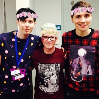 /Phil and Dan\ -Tyler- |My boys| They're perf €Llamas and Lions€ :Tyler's People: