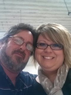 Wife and me. Forever in Love. Living life and loving our '65 Mustang.
