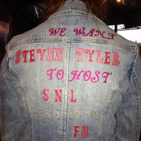 Started We Want STEVEN TYLER to 
Host SNL FB page.  http://t.co/L1sGE6W8TQ