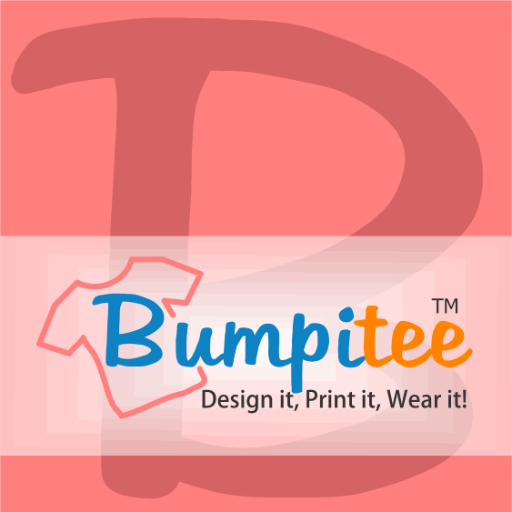 Bumpitee is an online self-service custom t-shirt design and printing platform. Simply design it, we will print it and send it to your doorstep.