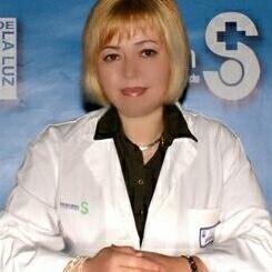 Nacida y estudios en Ucrania, Universidad medicina Poltava. Actualmente España, Cuenca, medico de familia Provincia Cuenca