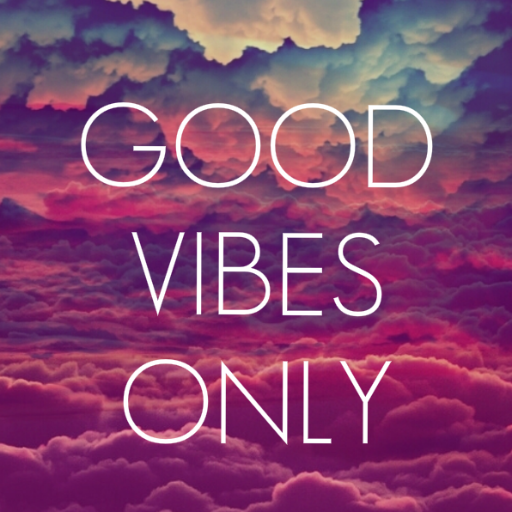 You can't live a positive life with a negative mind. Radiate good vibes!