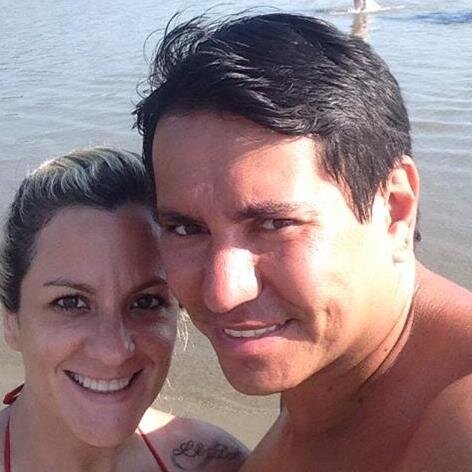 leandro Yamauti casado com daniela camargo yamauti itals #praiagrande #sp