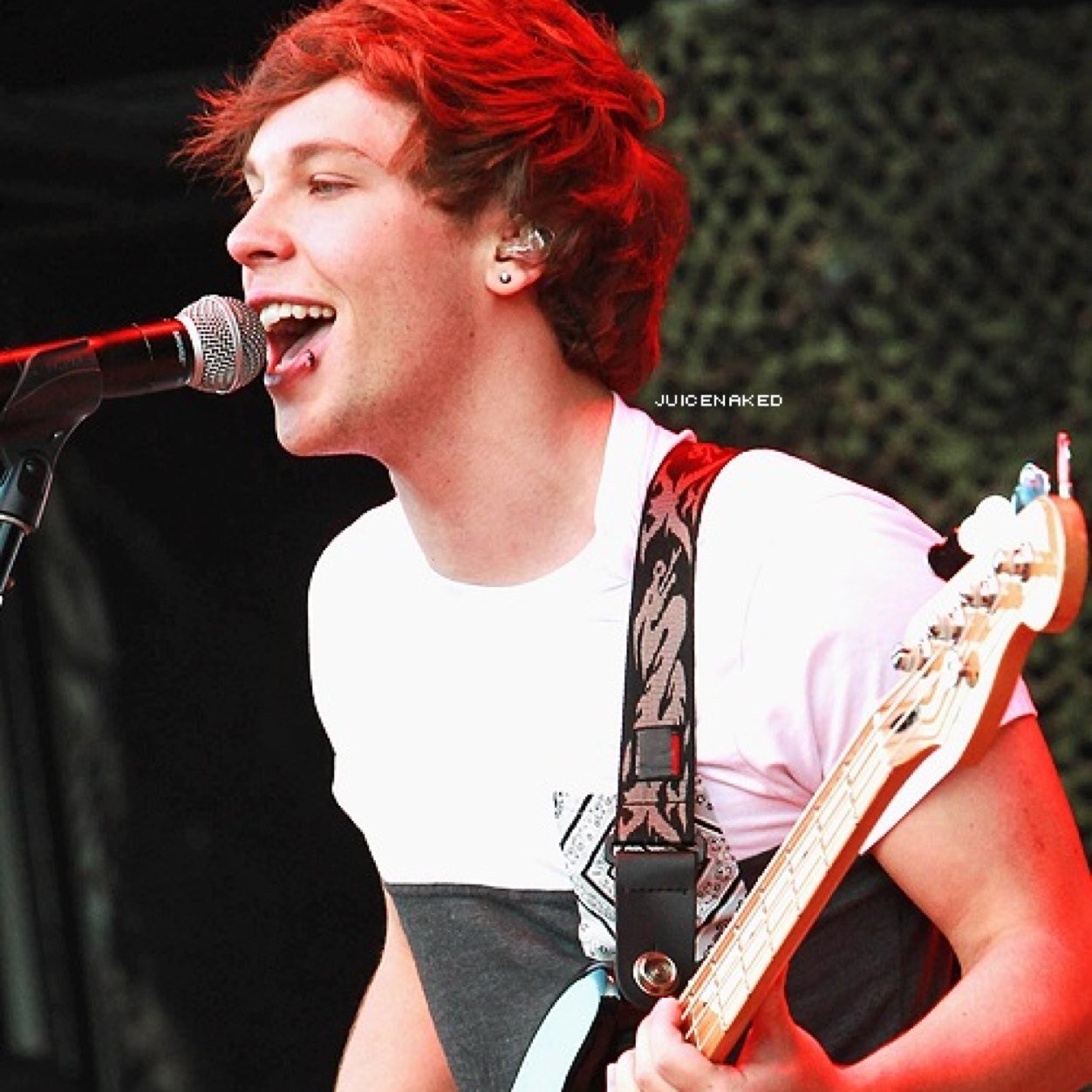 The name's Keaton. I'm 17 and the younger brother to Wesley. We make music and tour the world. [1/2 of Emblem3]