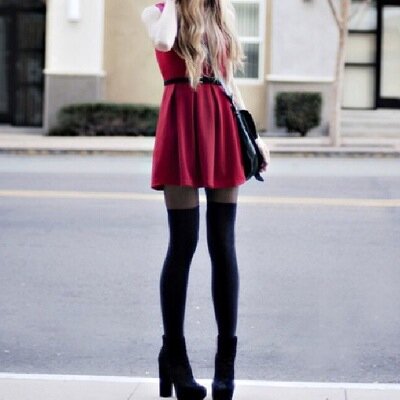 Dark hair. Long legs. Big dreams.