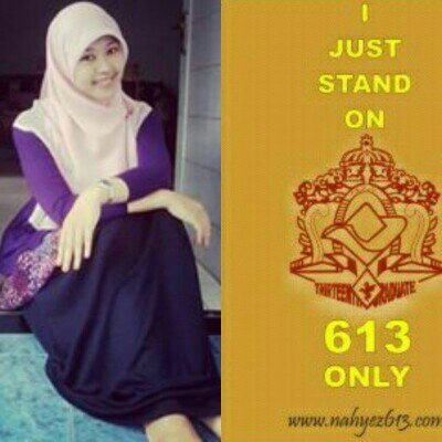 hidayahnaya13's profile picture. faidza 'azamta fatawakkal 'alallah