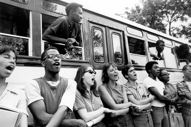 A location-based tour of the Western College for Women campus in Oxford, Ohio that recreates the 1964 volunteer orientation for the Mississippi Summer Project.
