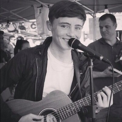 8 girls supporting James Smith☺️ James Follows x