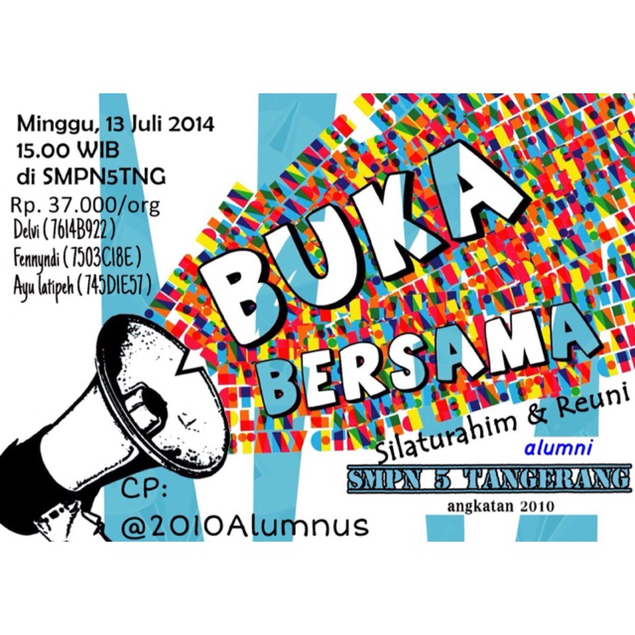 2010Alumnus's profile picture. We are part of the Alumnus SMPN 5 Tangerang Force in 2010.