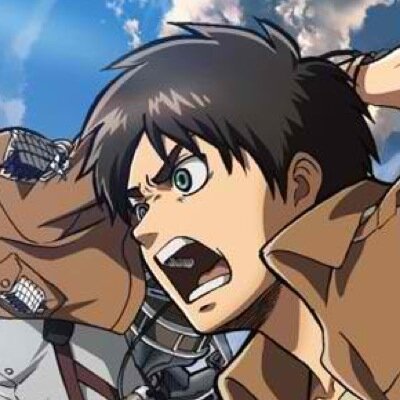 My name is Eren Jaeger I will put and end to all Titans. Friends Armin and Mikasa