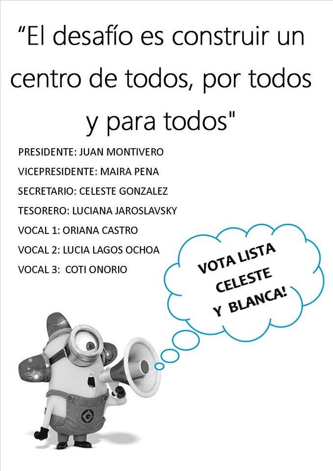 Una lista basada en la comunicación y la confianza..                                                                             SE PARTE!!
