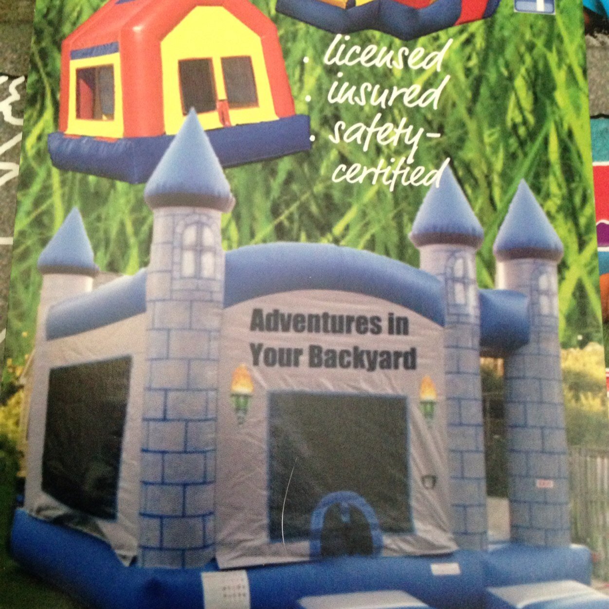 Family owned moonbounce rental company located in Northern Virginia. Serving Falls Church, Arlington, Fairfax and surrounding area