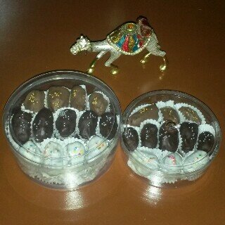 Kurma isi kacang mede berlapiskan coklat lezat♥Halalan toyyiban♥ORDER Fast respon ✉ 085340660770|Pin 29DB36CC 284AB337 | Owner:@JewelRatna ♥