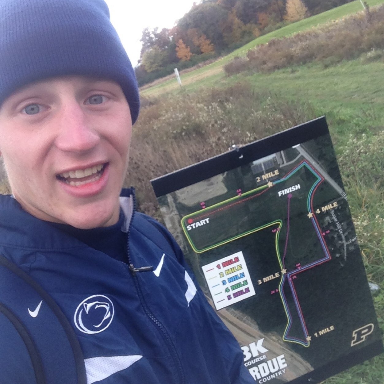 Proud Alumni of Penn State Track & Field and Cross Country|Member of Syracuse Unviersity Track &Field|Luke 1:37|Grad student at Syracuse University: Newhouse