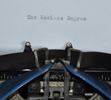 The Useless Degree is a new literary magazine created by two women who made the crazy decision to get a useless degree in writing.