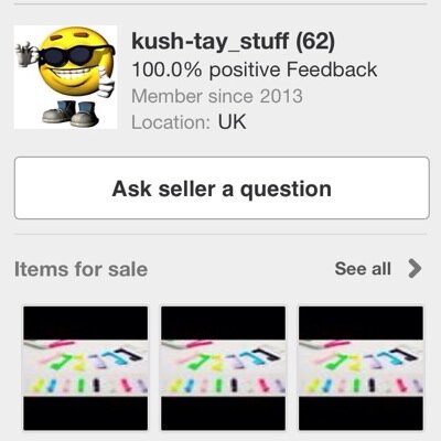 Selling bits and bobs