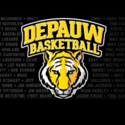 New Depauw Tigers Mens Basketball Account Coaching Staff: Bill Fenlon, Brian Olar, Sean Haseley, and Jim Spencer      @DepauwU for more updates