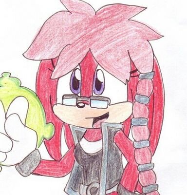 I am the newest protector of the Master Emerald, With my Father. (Parents: @Knucklechidna & @JulieSu_  , Child, Sonic RP.)