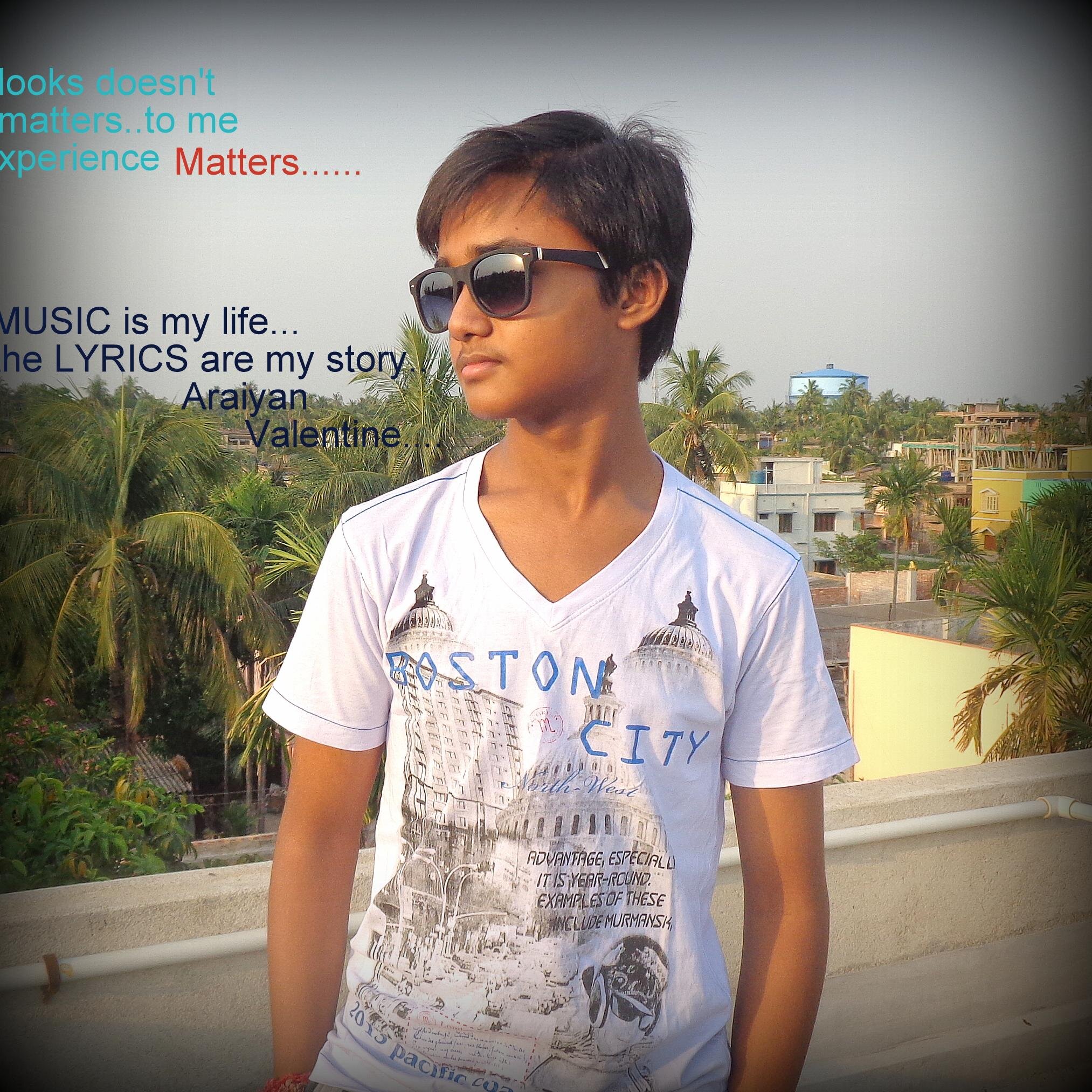AraiyanAurox's profile picture. music is my life&lyrics are my soul....with out love there is nothng in this world.....