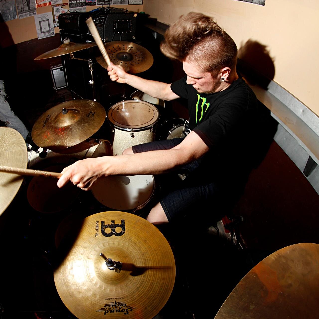 Music. Drums. Guitar. Life.