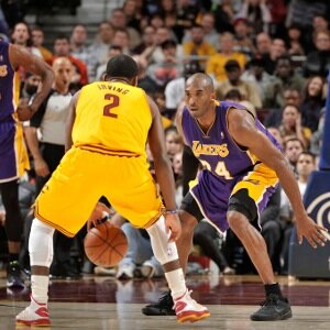 LAL,CLE Kobe Bryant and Kylie Irving  西はレイカーズ、東はキャバリアーズ。バスケ・NBA好きな人フォローよろしく