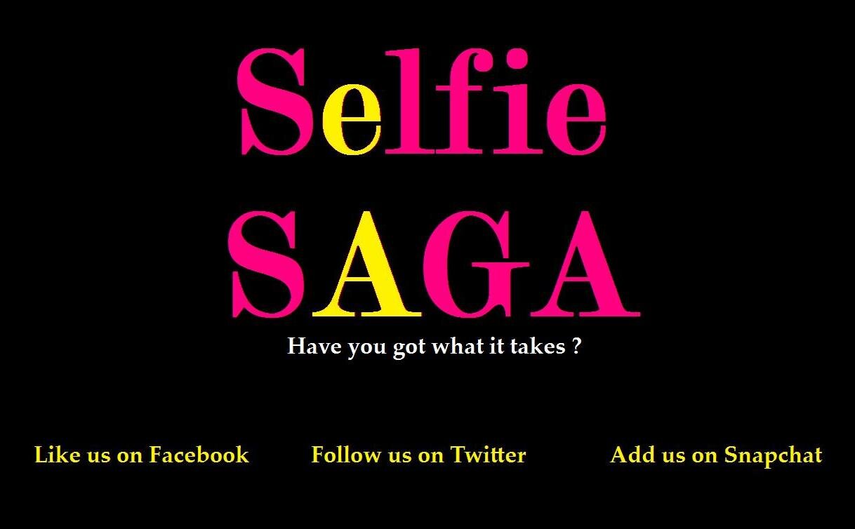 SelfieSaga is a weekly selfie competition on Facebook. Cash Prizes ! ! ! Check it out at https://t.co/W5foYjMI1y