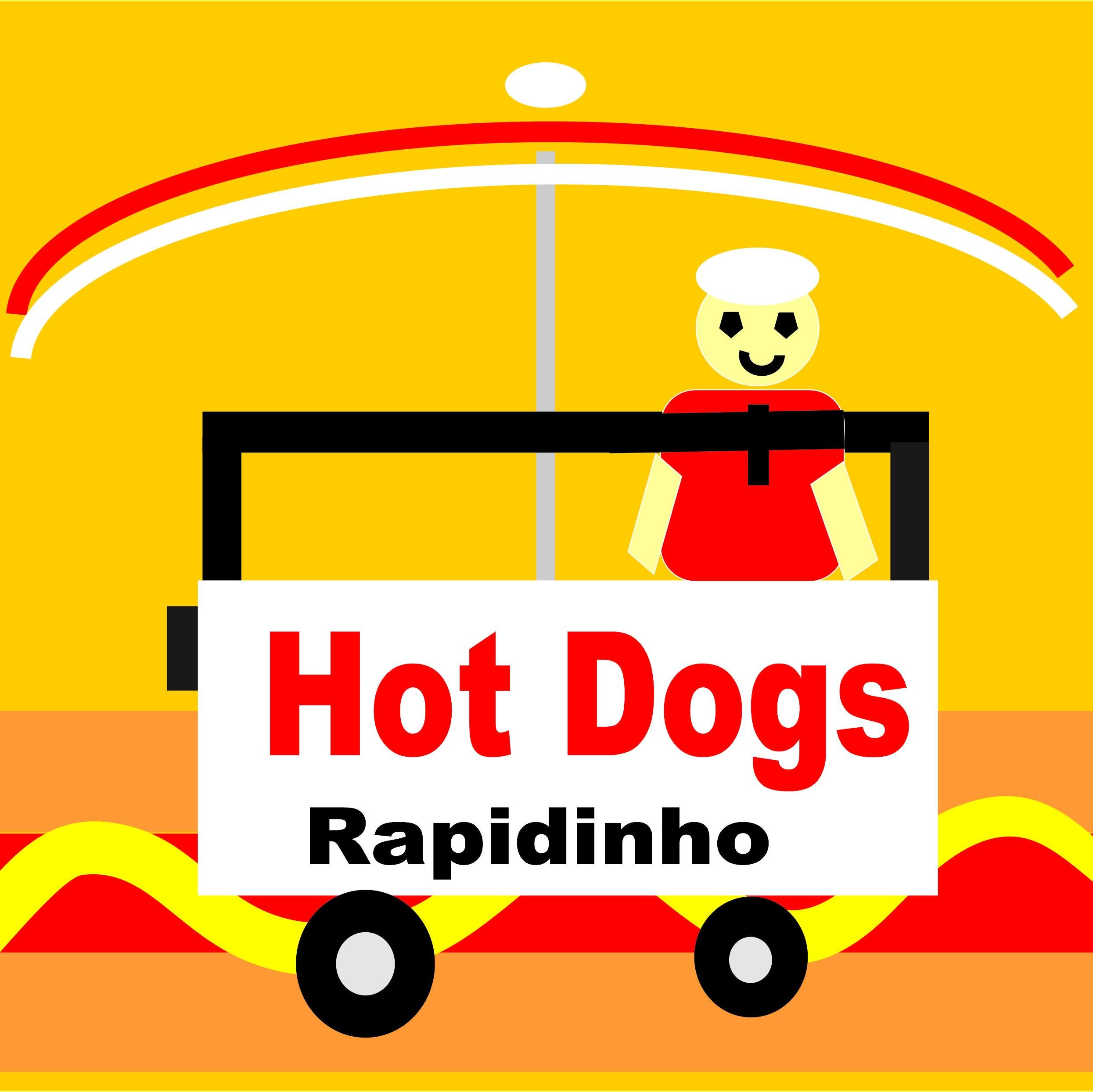 Rapidinho Hot Dogs um delicioso lanche com purê de batata. Que pode estar em qualquer lugar da cidade nos fins de semana. Ideal pra quebrar a rotina. Alegria.