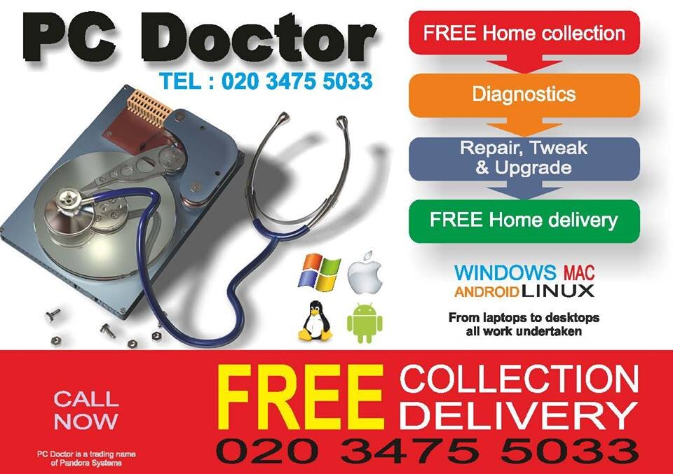 PC repair company, also provides upgrades and software updates. 02034755033