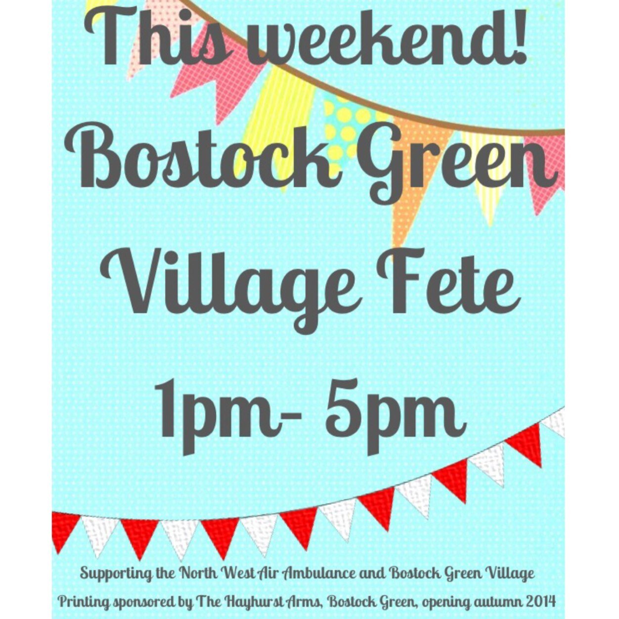 This year Bostock Green Village Fete returns with something for everybody at this spectacular historic community event.