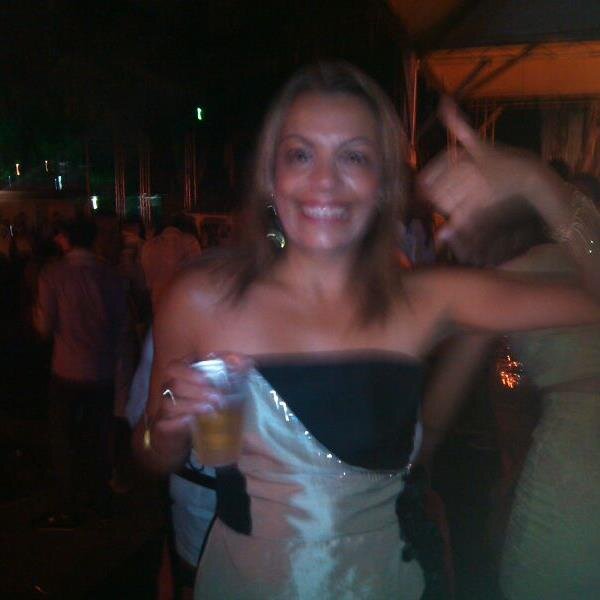 Atleticana e de bem com a vida.