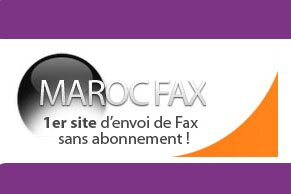 Maroc Fax - 1er site d'envoi de Fax ou de mailing Fax au Maroc et dans le monde sans abonnement et sans engagement !  Sans publicité, fax gratuit
