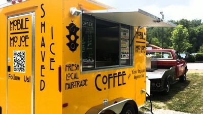 Mobile Mo'Joe is a mobile coffee trailer located in Asheville, NC. Serving locally roasted coffee...on the go! Plus delicious all-natural shaved ice.