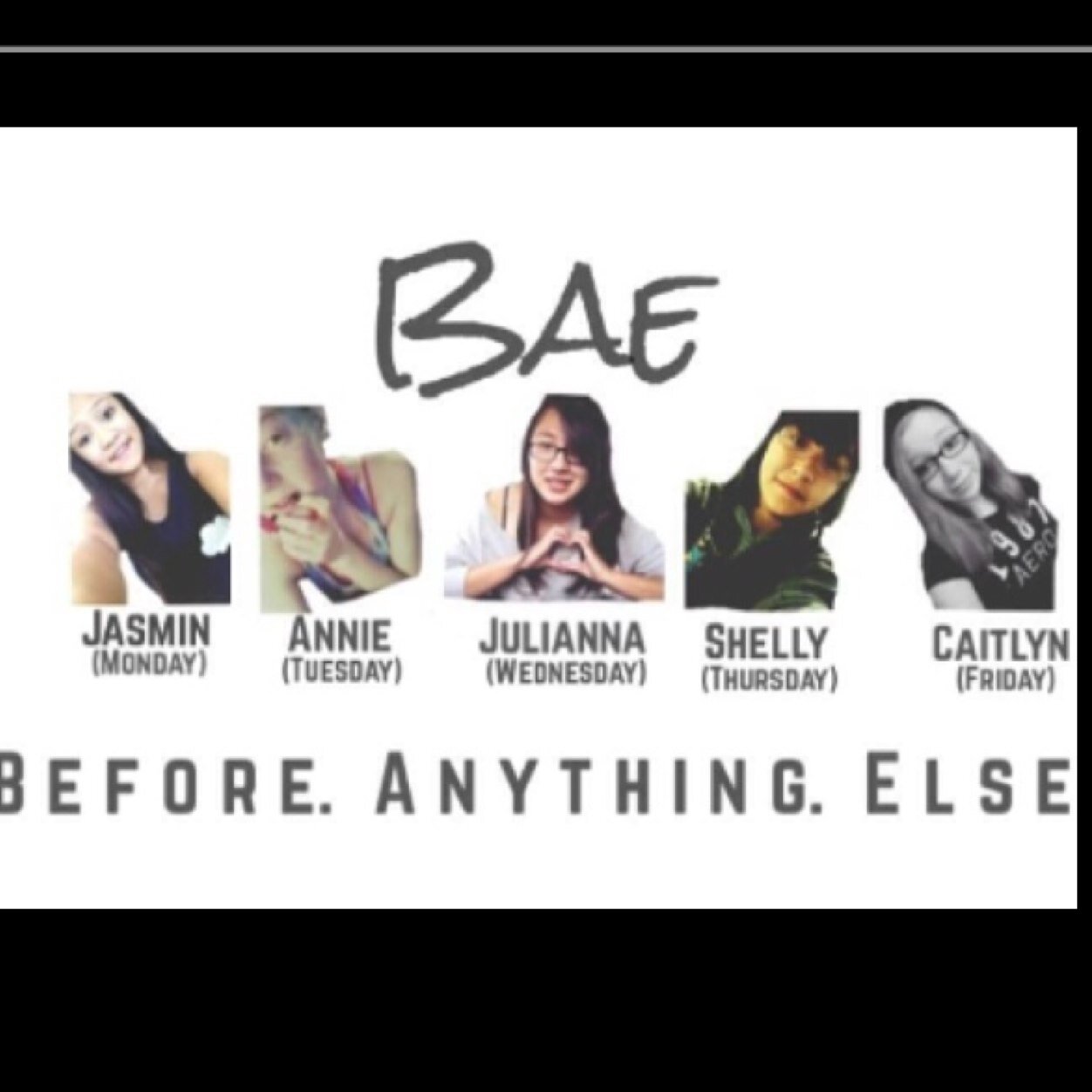 5 bestfriends making youtube videos || Check out our youtube channel Before Anything Else (BAE) and subscribe please! We love you guys! ❤️