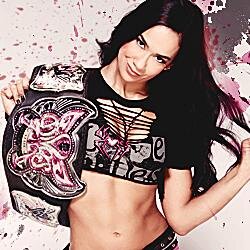 Real_AjLeeWwe's profile picture. adorably evil