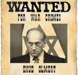 A diverse group of Bay Area residents protest the appearance of former Israeli Prime Minister Ehud Olmert, who ordered Israel's attacks on Gaza this winter.