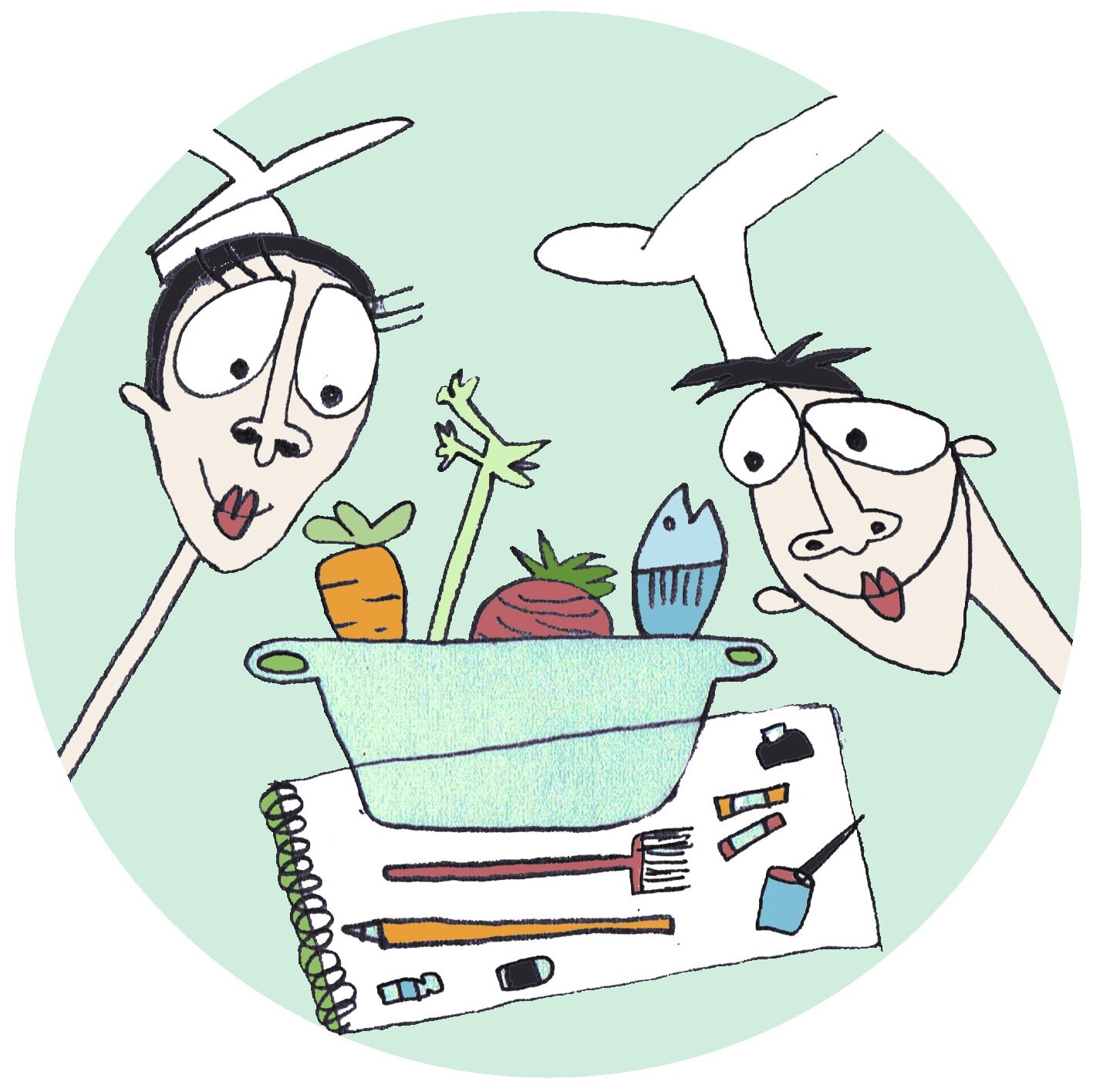 Recetas saludables ilustradas