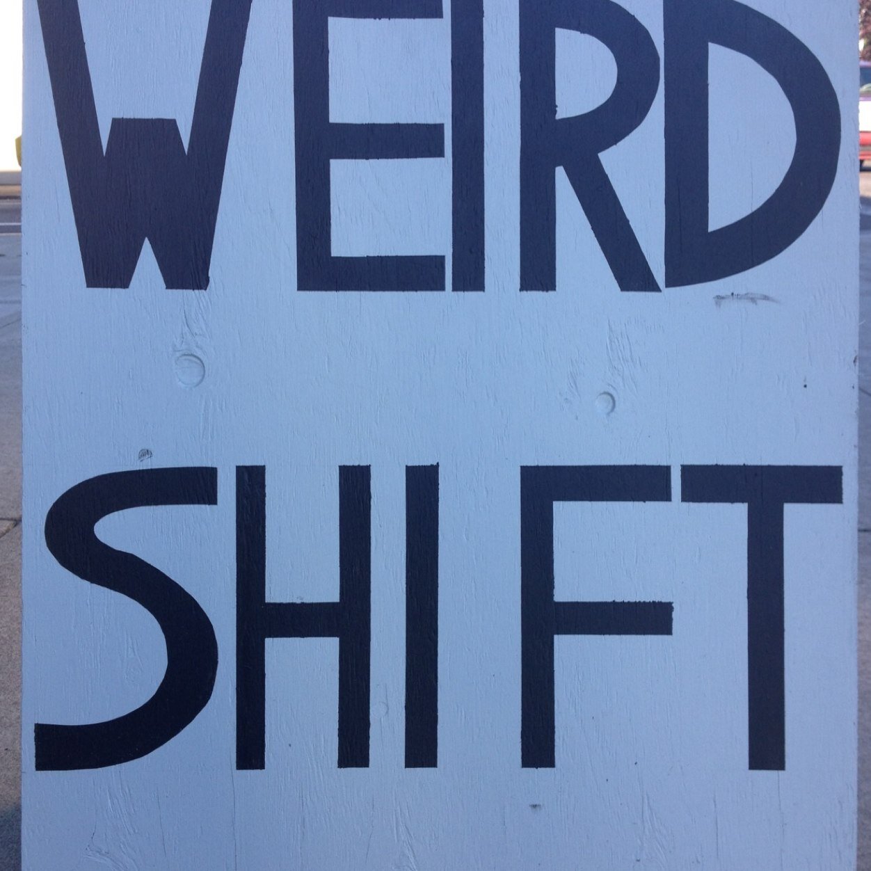 WeirdShift's profile picture. The conference that was, the storefront that was, the microtalks that continue, the liminoid texts before you which are