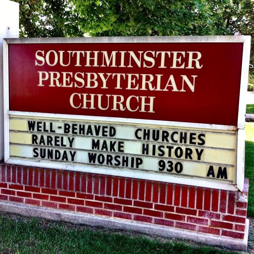 Southminster Presbyterian Church--progressive community in South Boise. Join us for worship at 9:30, outside or online. (Second Saturday worship at 5 pm)