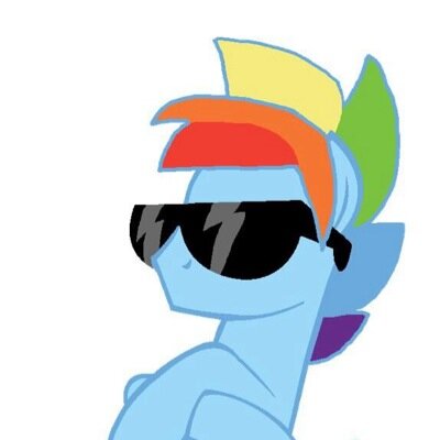 Name's Rainbow Blitz. Fastest stallion in Equestria. Trust me, I won't leave you hanging.